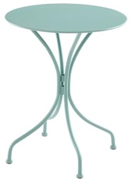 Vente-unique - MIRMANDE Garden dining set Metall Grün - B 60 cm x H 70 cm x L 60 cm