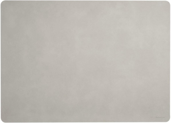 ASA Soft Leather Limestone Tisch-Set 48x33 cm