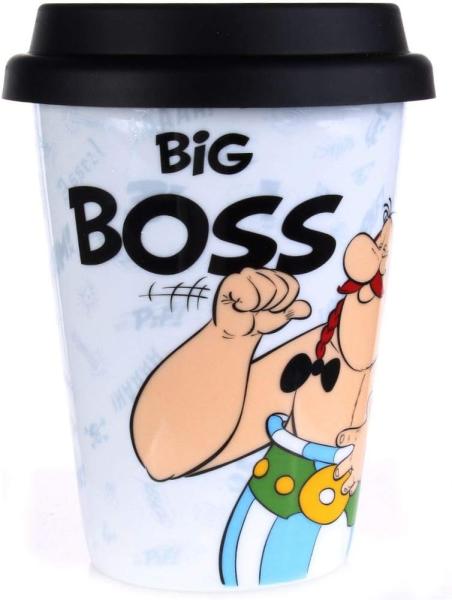 KÖNITZ Coffee to go Becher mit Deckel Asterix - Characters Big Boss