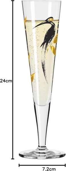 Ritzenhoff 1071021 Champagnerglas #21 GOLDNACHT Andrea Arnolt 2022 Bild 8