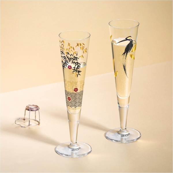 Ritzenhoff 1071021 Champagnerglas #21 GOLDNACHT Andrea Arnolt 2022 Bild 7