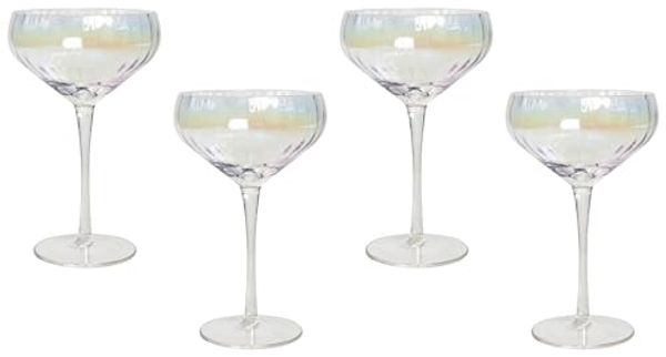 Champagnerschalen im 4er Set MORGANITE 300 ml Transparent