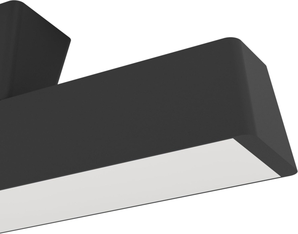 Eglo 99601 Deckenleuchte SIMOLARIS-Z schwarz weiss L:47 B:5,5 H:11cm dimmbar 2700-6500K mit Connect-Z Funktion Bild 5