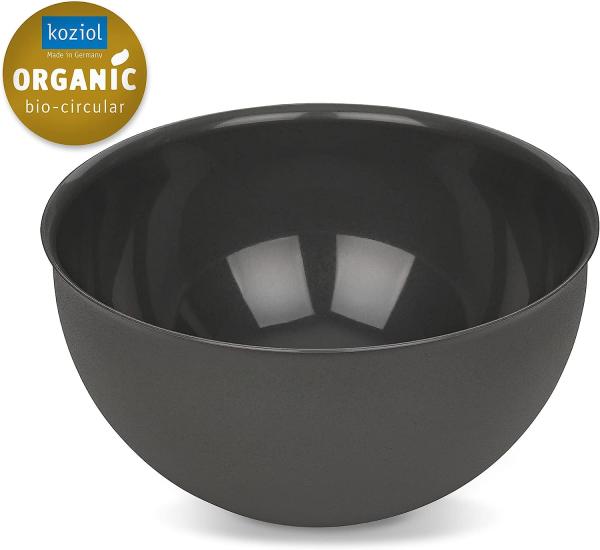 Koziol Schüssel Palsby L, Salatschüssel, Pastaschüssel, Kunststoff-Holz-Mix, Nature Ash Grey, 5 L, 7807701 Bild 2