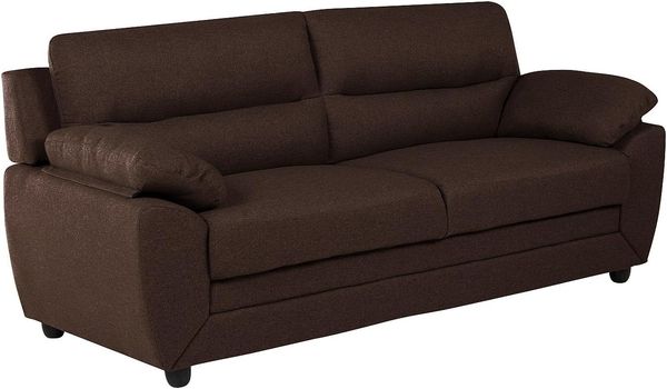 Sofa 3-Sitzer MANOA Stoff - Braun