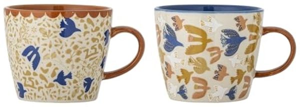 BLOOMINGVILLE Anniversary Becher Bunt Steingut