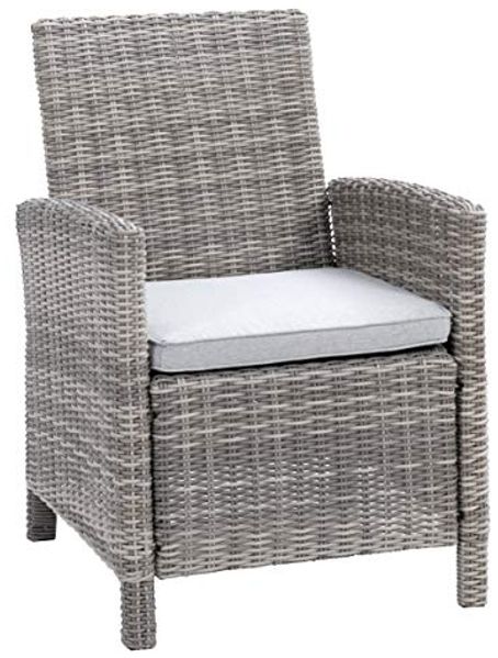 Gartensessel greemotion Malia (BHT 65 x 90 x 59 cm) BHT 65 x 90 x 59 cm Gartensessel Lounge-Sessel Stapelsessel Outdoorsessel