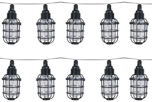 Luxform Lichterkette Solar-Lichterkette Corsica Partybeleuchtung 10xLED, Aus Kunststoff gefertigt