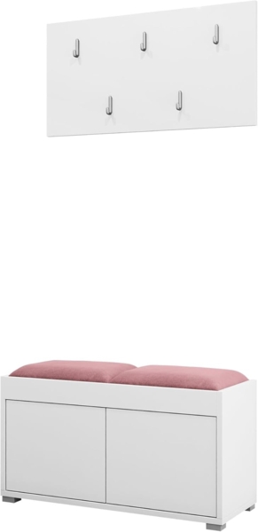 Garderoben-Set Gesita VII (Farbe: Weiß)
