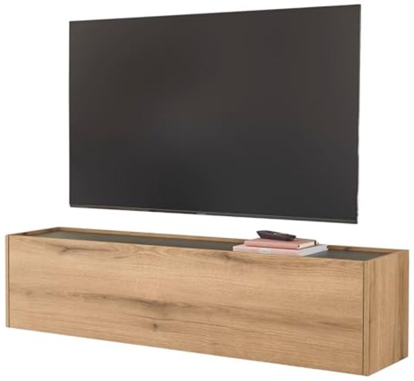 TV-Lowboard hängend Center in Eiche Evoke 150 cm