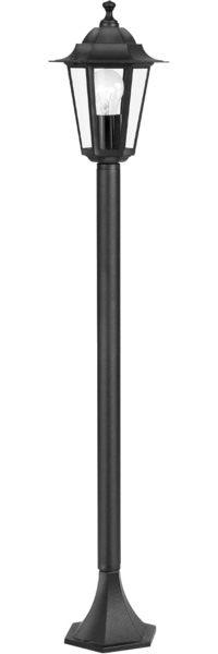 Eglo 22144 Stehleuchte LATERNA 4 schwarz, E27 max. 1X40W