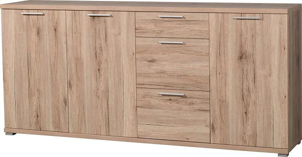 Sideboard TOP in Sanremo Eiche Nb., matt, ca. 192x88x40cm