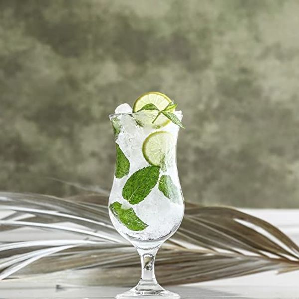 LAV Cocktailgläser 6-teiliges Set aus Glas 460ml Kapazität 195mm Höhe FST593