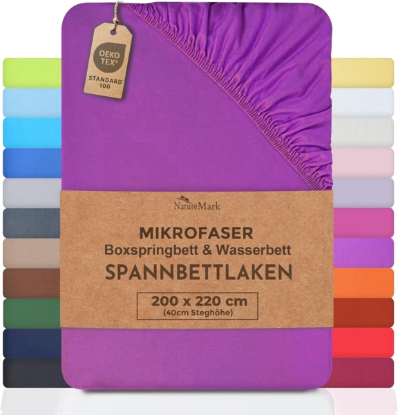 NatureMark Waschhandschuh 10er-Set Frottier Waschhandschuhe, 100% Baumwolle (10-St), Premium Frottier Waschhandschuhe, 15x21cm, Schwarz