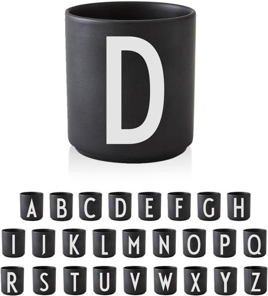 Design Letters Tasse Schwarz D 10204000D