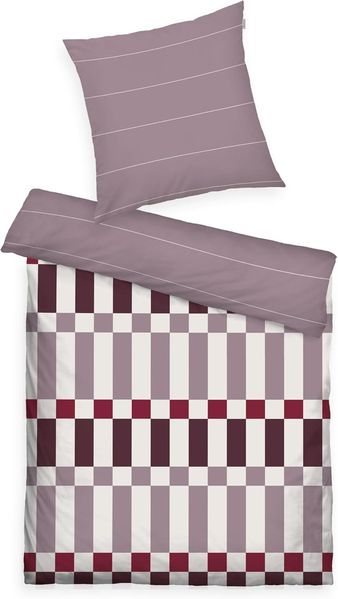TOM TAILOR HOME Wendebettwäsche BOLD CHECK in Gr. 135x200 cm oder 155x220 cm, Renforcé, 2 teilig, new bedroom, gewebtes Label