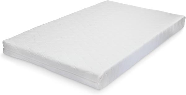 Kinderbett Sisimiut 140x200 cm mit Kaltschaummatratze Holz Weiß [en. casa] Bild 9