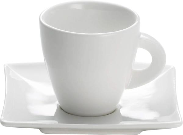 Espressotasse 80 ml EAST MEETS WEST mit Unterteller / Maxwell & Williams / Kaffeetasse / Tasse