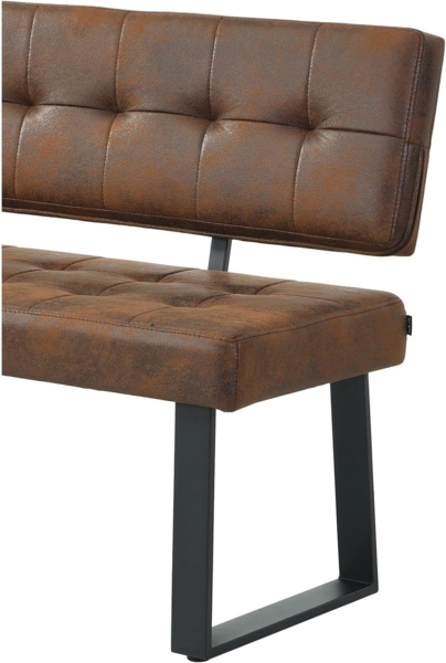 B&D home Eckbank AKA (2-St), beidseitig montierbar, gepolstert, mit Rückenlehne Bild 5