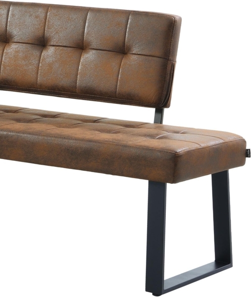 B&D home Eckbank AKA (2-St), beidseitig montierbar, gepolstert, mit Rückenlehne Bild 7