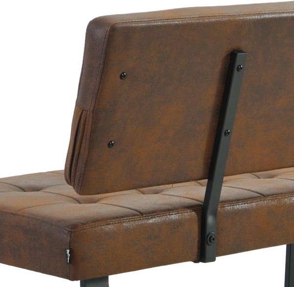 B&D home Eckbank AKA (2-St), beidseitig montierbar, gepolstert, mit Rückenlehne Bild 6