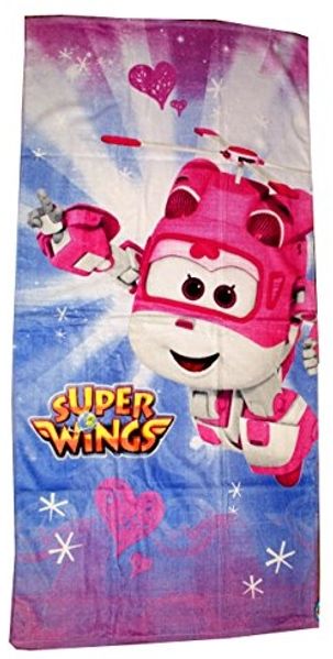 Super Wings Badetuch für Kinder Dizzy 70x140 cm