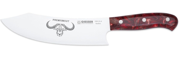 GIESSER Premiumcut Chefs-Messer, Klingenlänge: 200 mm Red Diamond