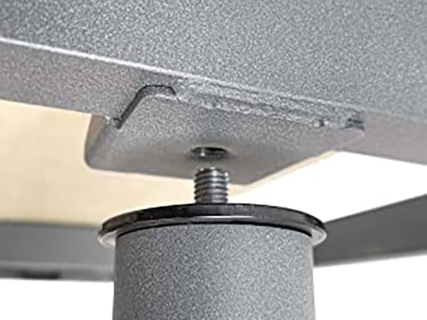 Homey Verstärkter Lattenrost mit Breiten Lamellen, geräuschhemmend, Struktur 40x30 mm, mit Schraubfüßen, stark und robust, 105x190 cm Bild 4