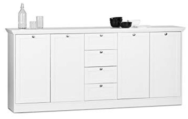 Sideboard 'LANDWOOD 52', weiß
