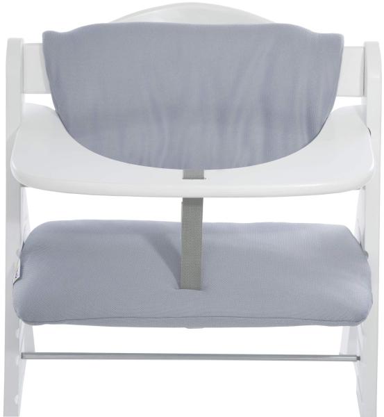 HAUCK 'Highchair Pad Deluxe' Hochstuhl Sitzkissen Stretch Grey