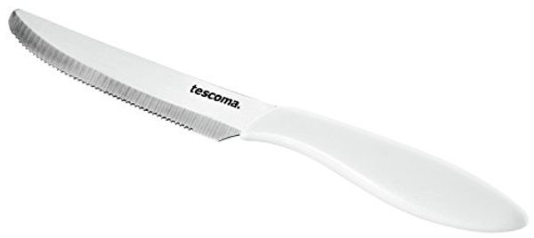 Tescoma Tafelmesser, Plastik, Silber-weiß, 29. 5 x 12 x 1. 8 cm, 6