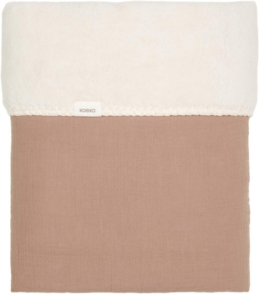 Koeka Faro Babydecke - Teddy - Caffe Braun