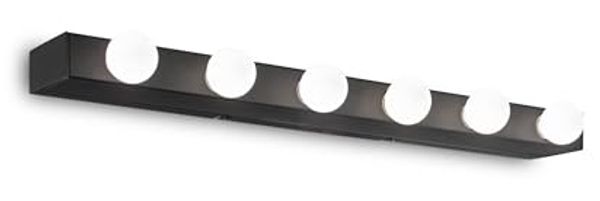 Ideal Lux Wandleuchte Prive Ap6 Schwarz
