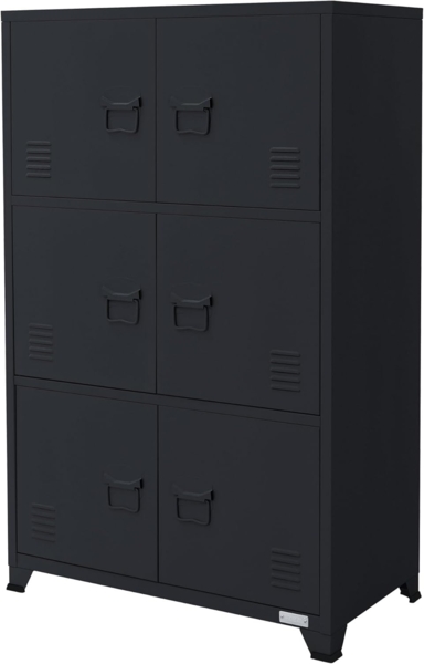 ML-DESIGN Aktenschrank Metallschrank mit Schubladen freistehender Aufbewahrungsschrank (1-St) Lagerschrank anthrazit Büroschrank Werkzeugschrank Stahlschrank