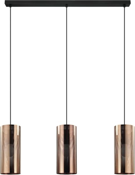 Eglo 99017 Hängeleuchte TABIAGO roségold L:89 B:13 H:110cm dimmbar