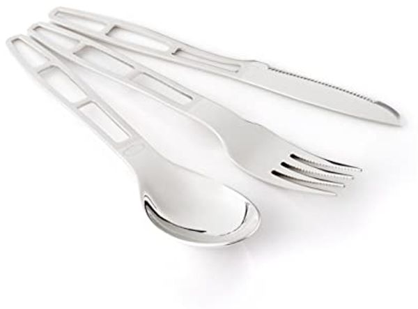 GSI Outdoors Besteckset Glacier Stainless 3-tlg (61004)