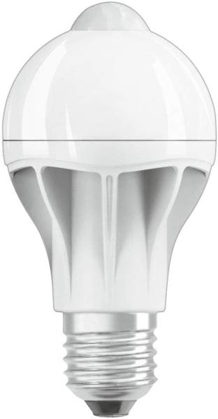 Osram LED Leuchtmittel Motion Sensor Classic E27 9W warmweiß, weiß matt