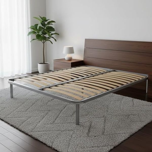 Talamo Italia - Doppelbett Lattenrost Orthopädisches Marella, orthopädisches Untergestell aus Birkensperrholz mit 14 Latten, 100 % Made in Italy, 160 x 200 x 34 cm