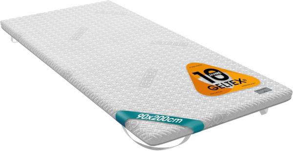 Schlaraffia, Topper Roll'n'Sleep Geltex Next in 90x200 und weiteren Größen erhältlich, 6 cm hoch, Gelschaum, mit dem besonderen GELTEX® - Nextschaum