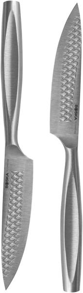 Boska Steakmesser Monaco+ 2er Set, Fleischmesser, Edelstahl, Silber, 307130