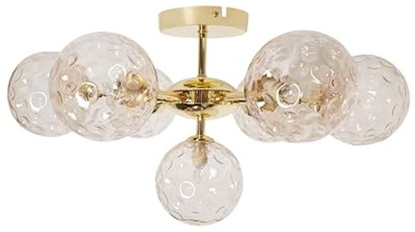 Deckenlampe ANADYR Glas Beige