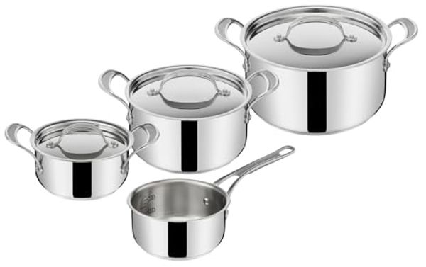 Tefal JO COOKS CLASSIC Topfset 7tlg. (Kasserolle 16cm o.D, Topf 16/20/24cm m.D.)