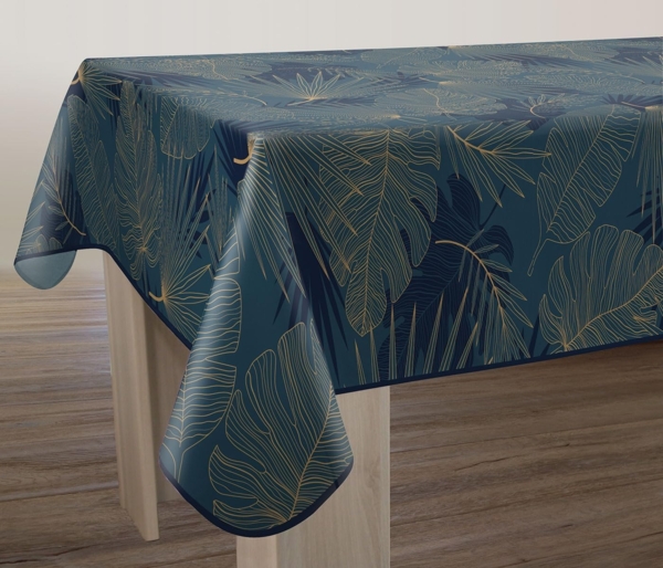 Le linge de Jules Tischdecke, schmutzabweisend, Olinda, blau, rechteckig, 150x240 cm Bild 3