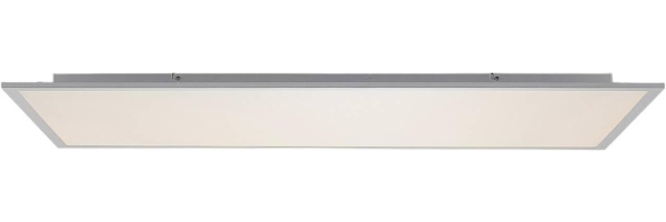 Lindby LED Panel Zento, LED, Kunststoff Alu Farbwechsel warmweiß / tageslicht IP20 mit Fernbedienung, LED 45 W gesamt, Farbwechsel warmweiß / tageslicht