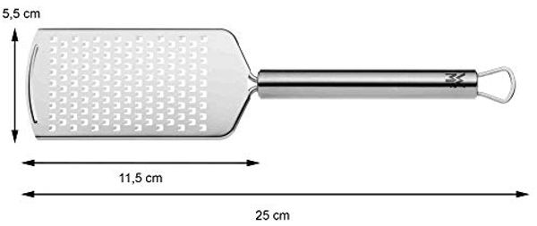 WMF Küchenreibe Profi Plus, Cromargan® Edelstahl Rostfrei 18/10, (1-St), langanhaltende Schärfe, Cromargan Edelstahl rostfrei, Aufhängeöse Bild 2