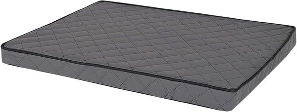 lionto Tierkissen orthopädisch, druckentlastend, Lederimitat, Memory-Foam-Liegefläche, rutschfeste Unterseite & abnehmbarer Bezug