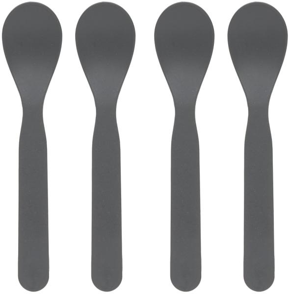 Spoon Set 4 pcs PP/Cellulose Uni anthracite 13100