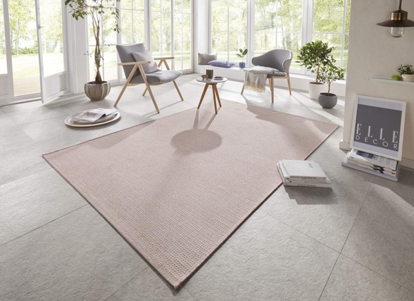 In- & Outdoor Teppich Millau Rosa - 160x230x0,4cm