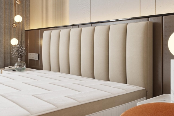 TRADA Boxspringbett BOND mit Taschenmatratze - Elegant Polsterbett mit Zwei Bettkasten (Bett + Materatze), mit zwei Bettkasten - mit Funktion, die das Bettenmachen erleichtert Bild 5