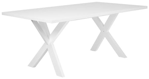 Esstisch weiß 180x100 cm LISALA